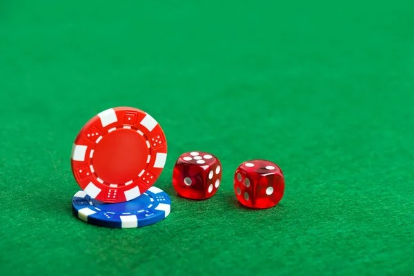 Live blackjack table with dealer and side-bet layout